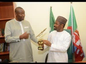 Honorable Ari Abdulmumin with the S.A to Hon.speaker on members affairs